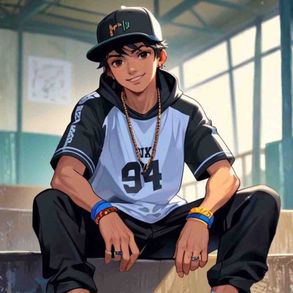 Stylish Attitude Cartoon Boy DP