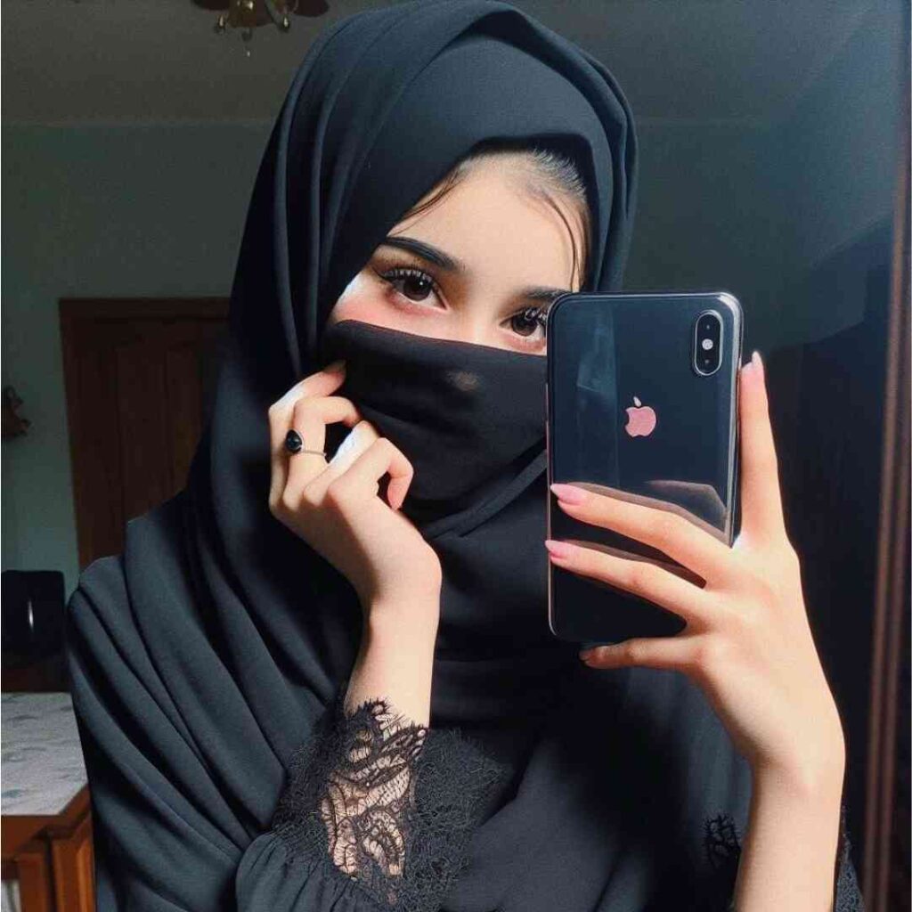 Profile Pic Hijab Girl DP Cartoon