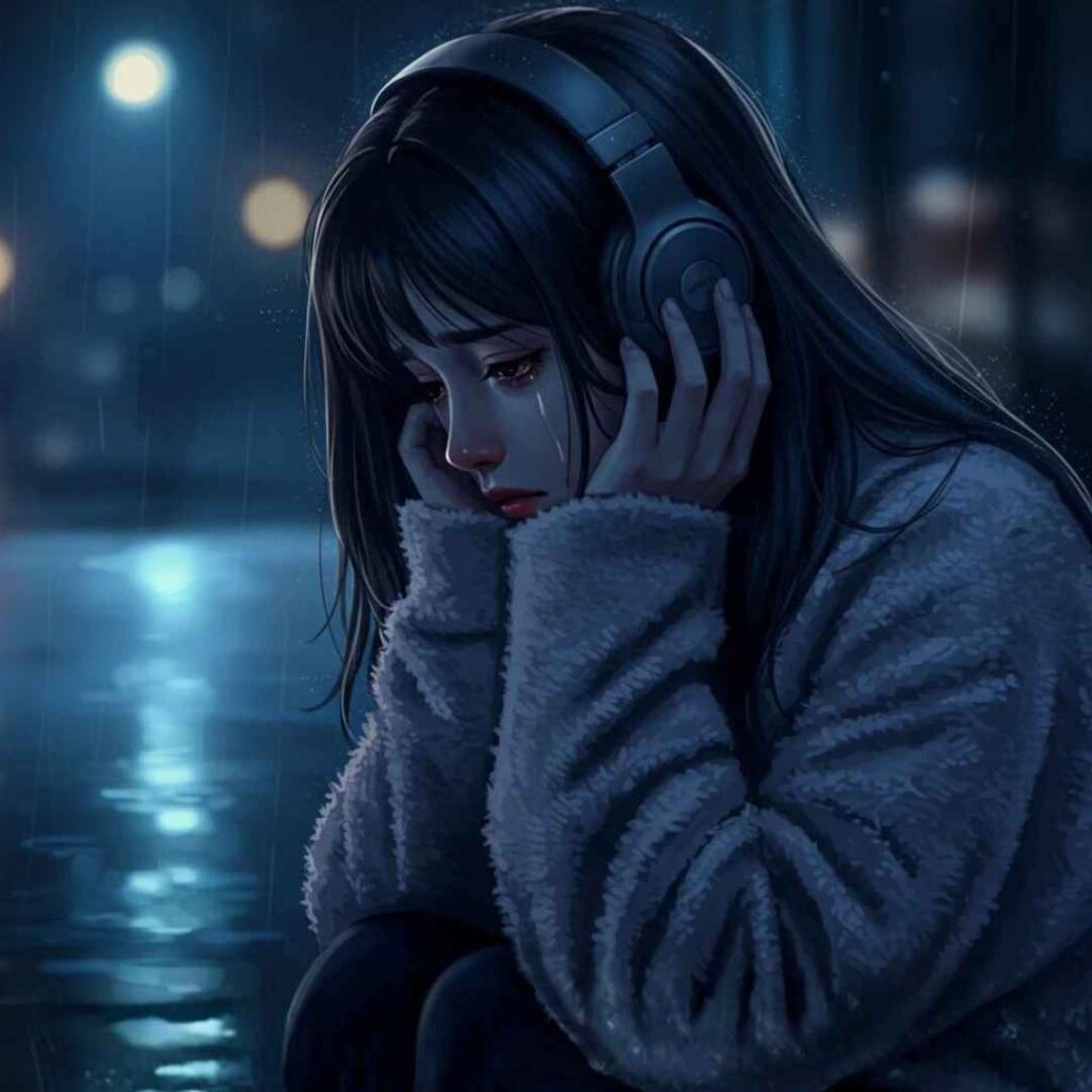 Alone Depressed Sad Girl DP