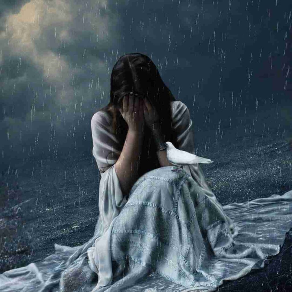 Depressed Sad Girl DP